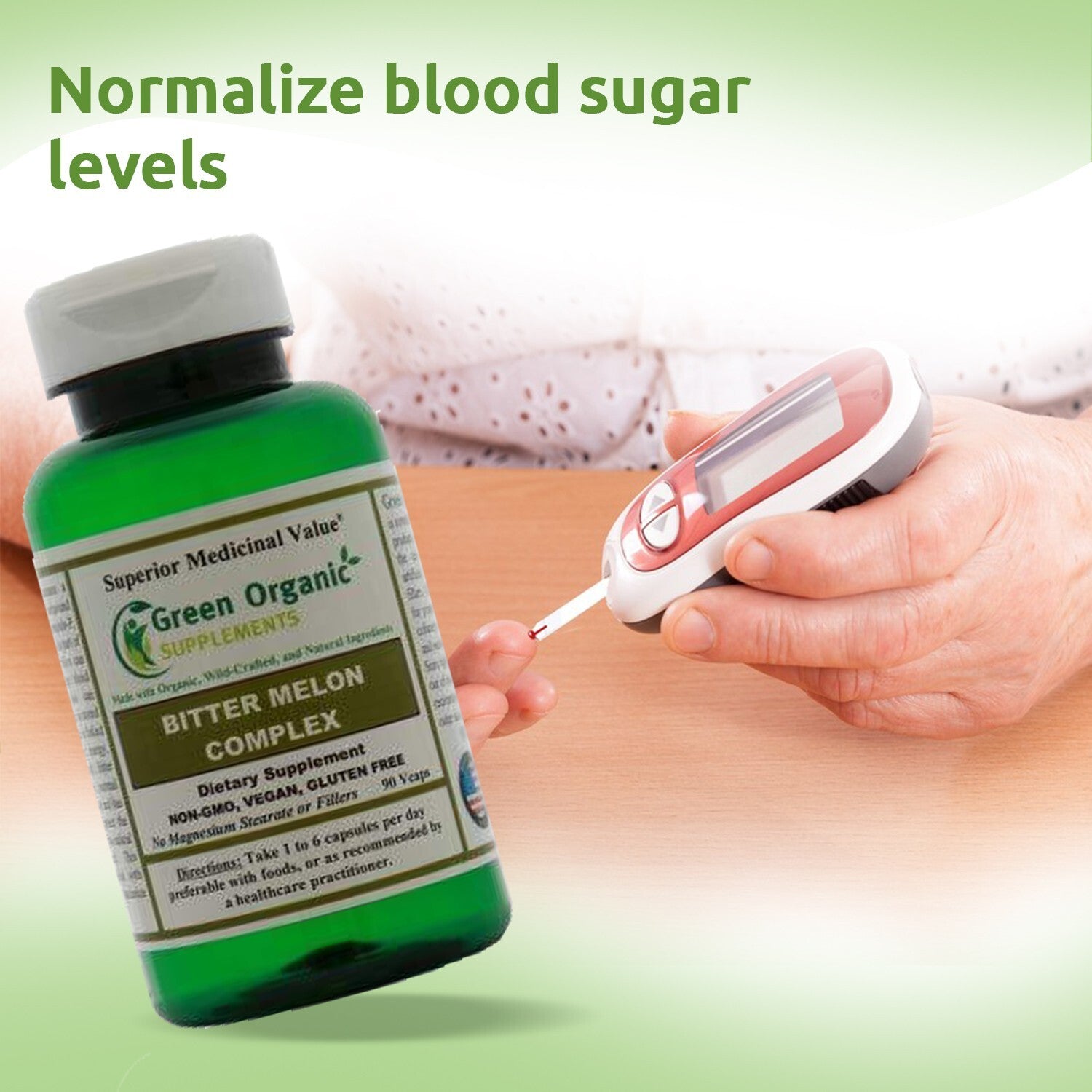 Green Organic Supplements' Bitter Melon
