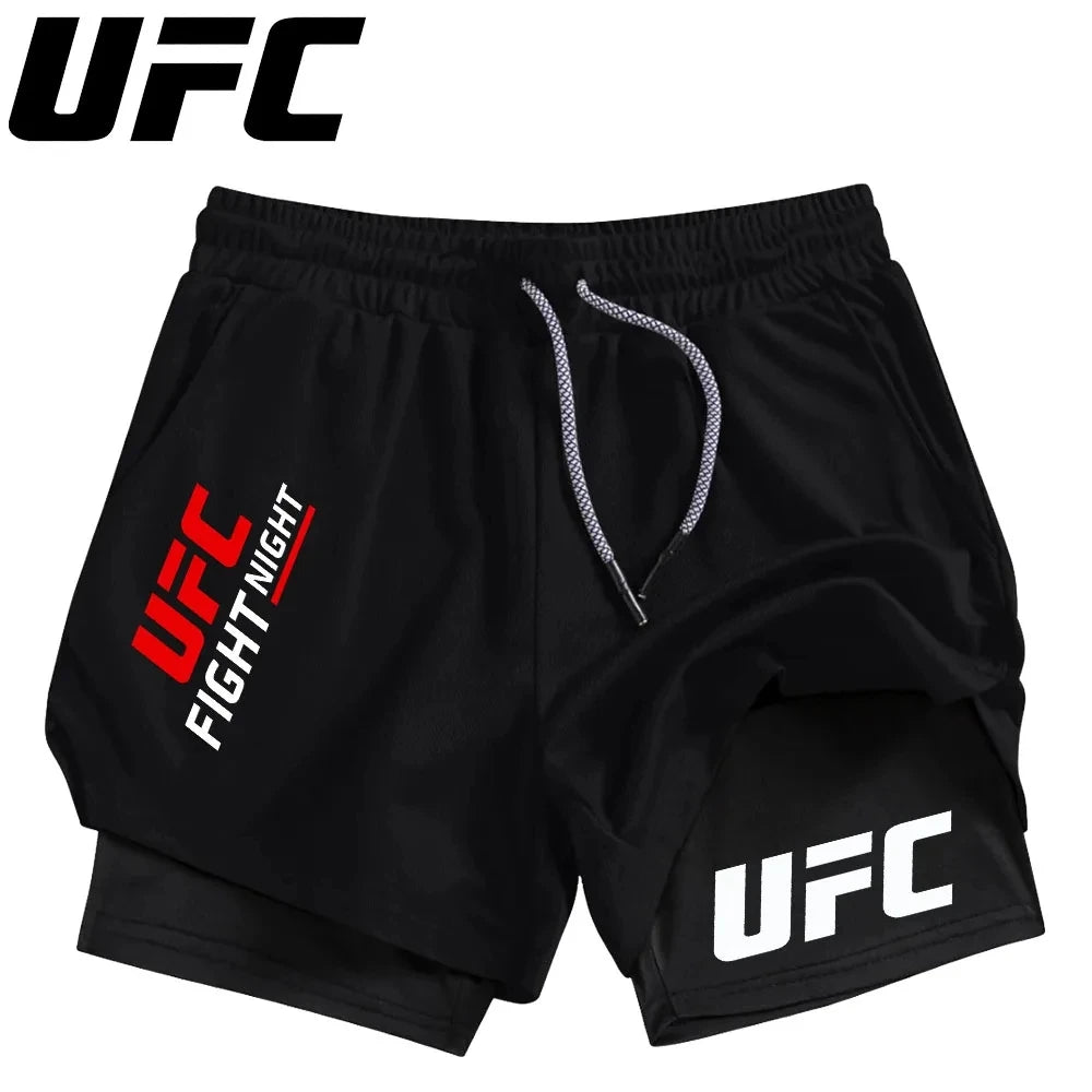 Men'S Beach Running, Fitness Walking, Basketball Sports, Comfortable and Breathable Double-Layer Mobile Phone Pants
