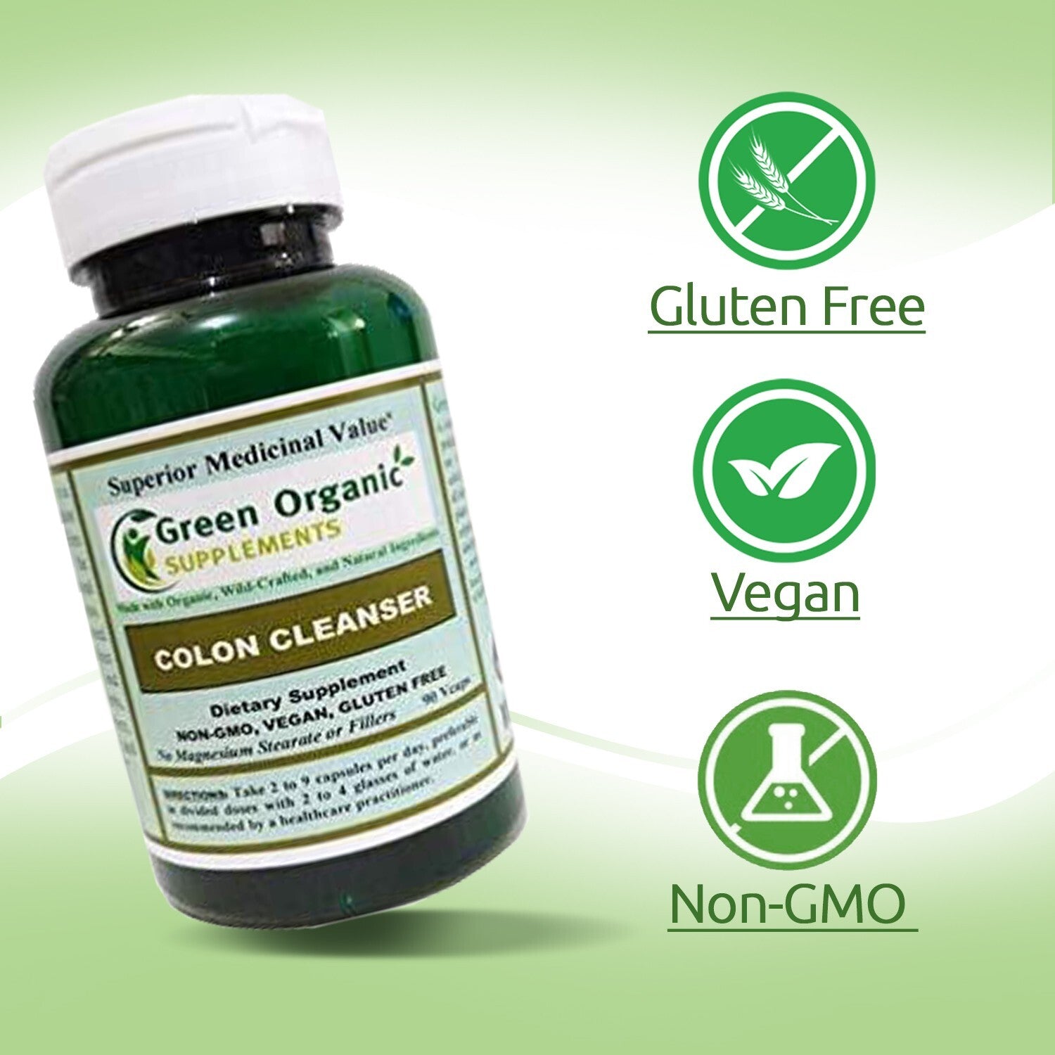 Green Organic Supplements' Colon Cleanser